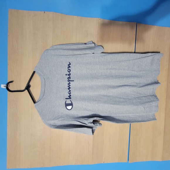 Champion | Gray | Large | Mens | T-Shirt - Picture 1 of 2